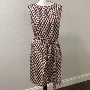 Lilly Pulitzer crane pose silk sandpiper dress